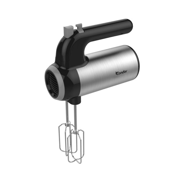 Batteur à main CONDOR MASTER MIX - 300 W - 5 Vitesses - Noir_Inox – Image 2