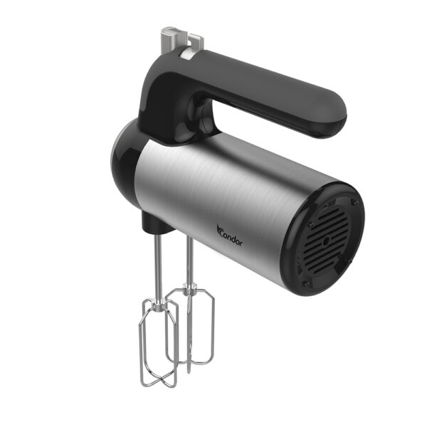 Batteur à main CONDOR MASTER MIX - 300 W - 5 Vitesses - Noir_Inox – Image 5